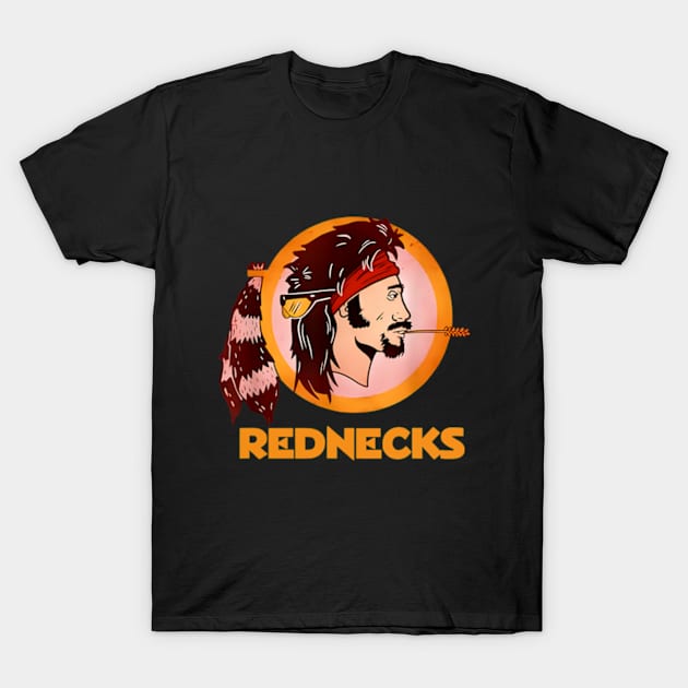 Washington Caucasians Redskins T-Shirt by YASSIN DESIGNER